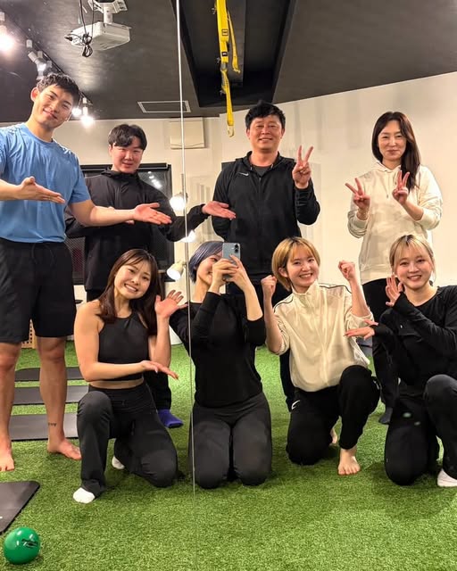 レース当日に向けてトレーニングに取り組むGYM FIELD会員の様子